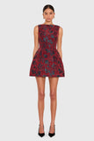 Amanda Uprichard Banco Dress in Rosette Jacquard