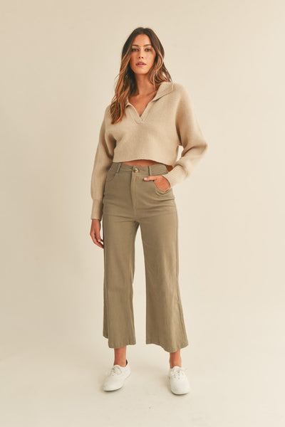 Jordan Crop Sweater