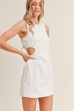 Kiana Mini Dress - Off White