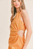 Kiana Mini Dress - Orange