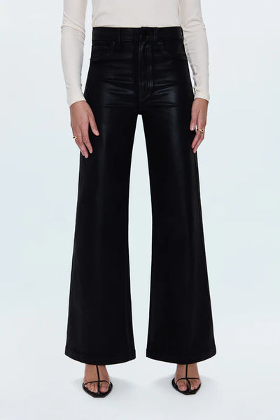 Lana Pant - Coated Noir