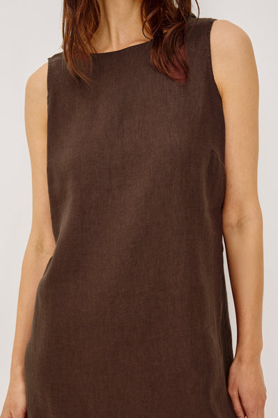 Lindsey Dress - Espresso