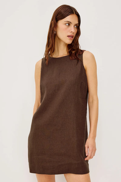 Lindsey Dress - Espresso