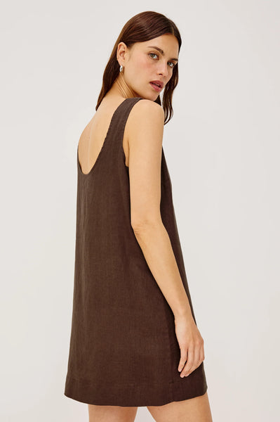 Lindsey Dress - Espresso