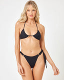 Kiki Bottom Tanga - Black