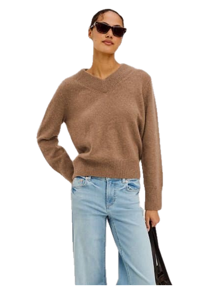 Lidya Sweater in heather camel