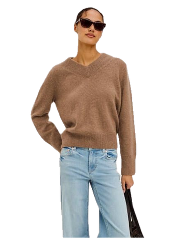 Lidya Sweater in heather camel