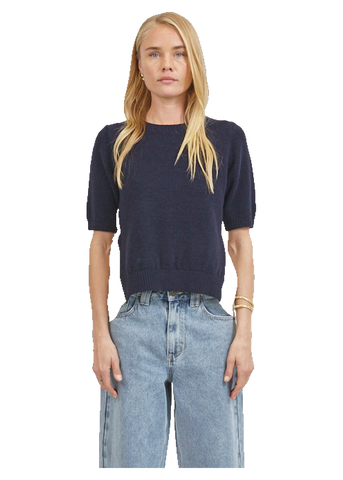 Liora Top in Navy
