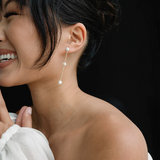 Carrie Pearl Drop Earrings