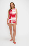 Devin Shorts - Red Stripe