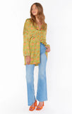 Johns Button Down Shirt - Palm Deco