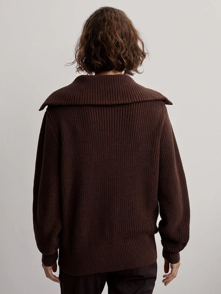 Mayville Knit Jacket - Chestnut