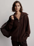 Mayville Knit Jacket - Chestnut