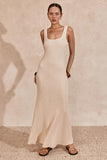 Outline Knit Midi Dress
