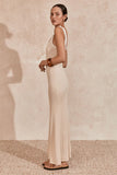 Outline Knit Midi Dress