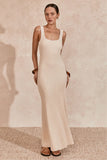 Outline Knit Midi Dress