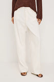 Normandie Relaxed Pant - Ivory