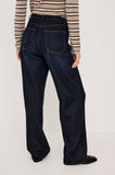 Normandie Pant in Rinse Wash - back