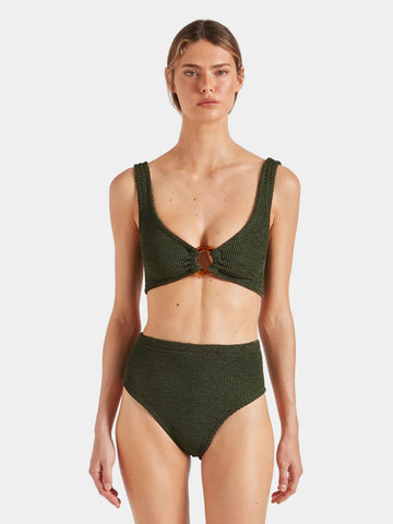 Nadine Bikini - Metallic Khaki (PRE-ORDER)