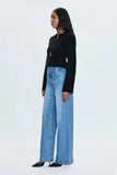 Lana Double Button Jean