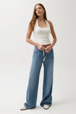 Jadyn Drawcord Palazzo Jean