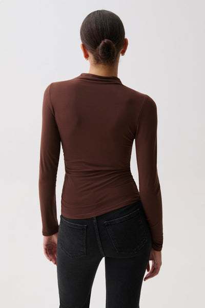 Nathalia Top in Woodland, back view