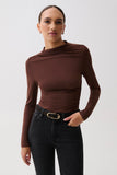Nathalia Top in Woodland, side view