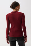 Korey Cardigan in Barolo, back view