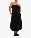 Strapless Corset Midi