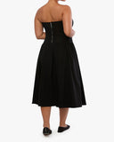 Strapless Corset Midi