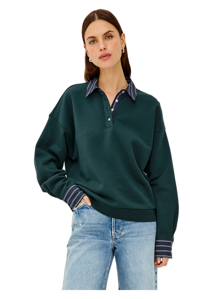 Zavier Sweatshirt in Forest green