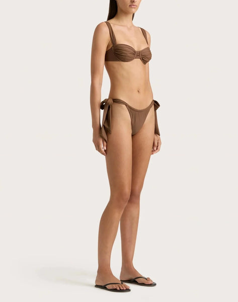 Sol Bikini Top - Cocoa