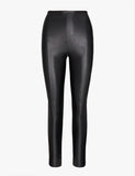 Faux Leather Legging - Black