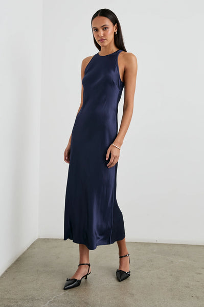 Solene Dress - Navy