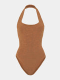 Sandy One Piece - Metallic Cocoa