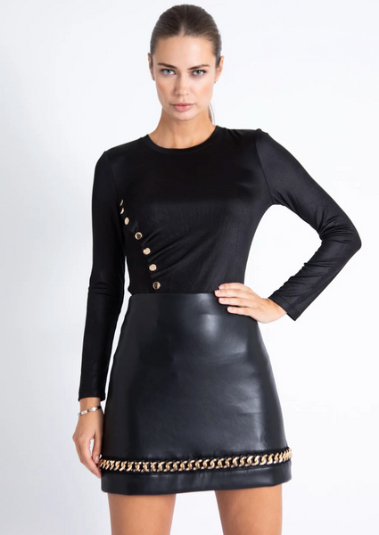 Medea Leather Skirt