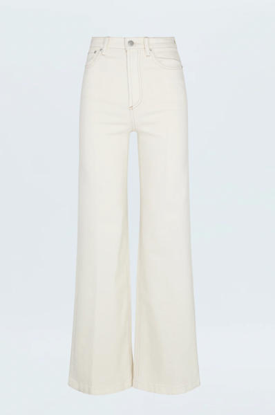 Lana High Rise Pant - Ecru