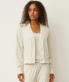 Brushed Rib Cardigan