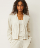 Brushed Rib Cardigan