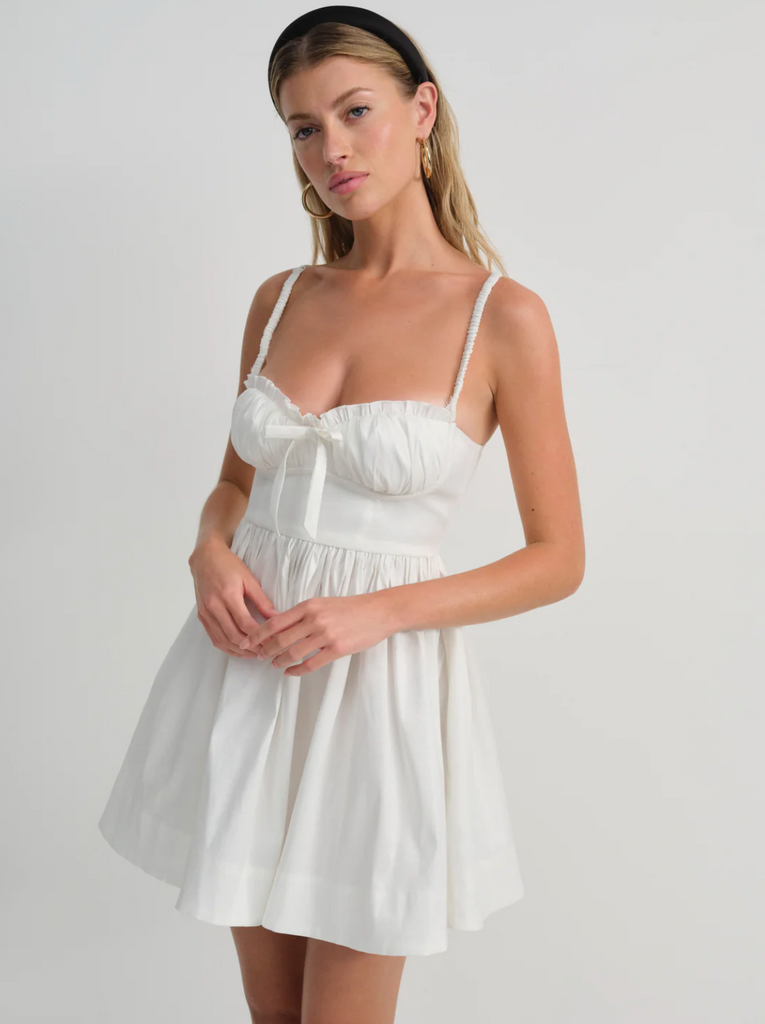 for love and lemons della mini dress Ciao Lace Mini Dress Natural
