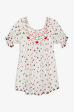 Beaded Cherries Slip Dress