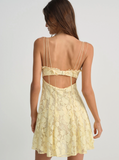 Kate Mini Dress - Yellow