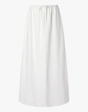 Tie Waist Linen Skirt