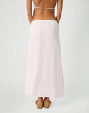 Tie Waist Linen Skirt