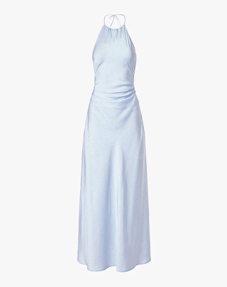WeWoreWhat Halter Tie Neck Maxi Dress | VIDA MOULIN WeWoreWhat Halter Tie Neck Maxi Dress | VIDA MOULIN