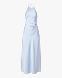 Halter Tie Neck Maxi Dress