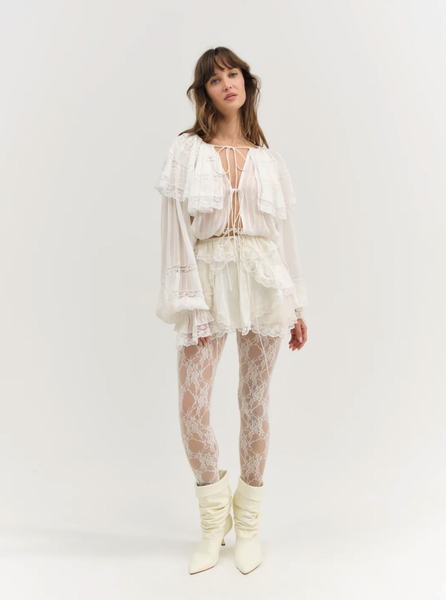 Jeanne Jacquard Mini Skirt