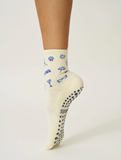 Vintage Summer Pilates Socks