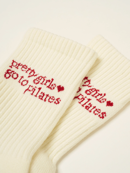 Pretty Girls Pilates Sock