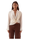 Selen Shirt in Chalk